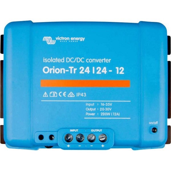DC/DC Orion-Tr 24/24-12A (280W) Isolated